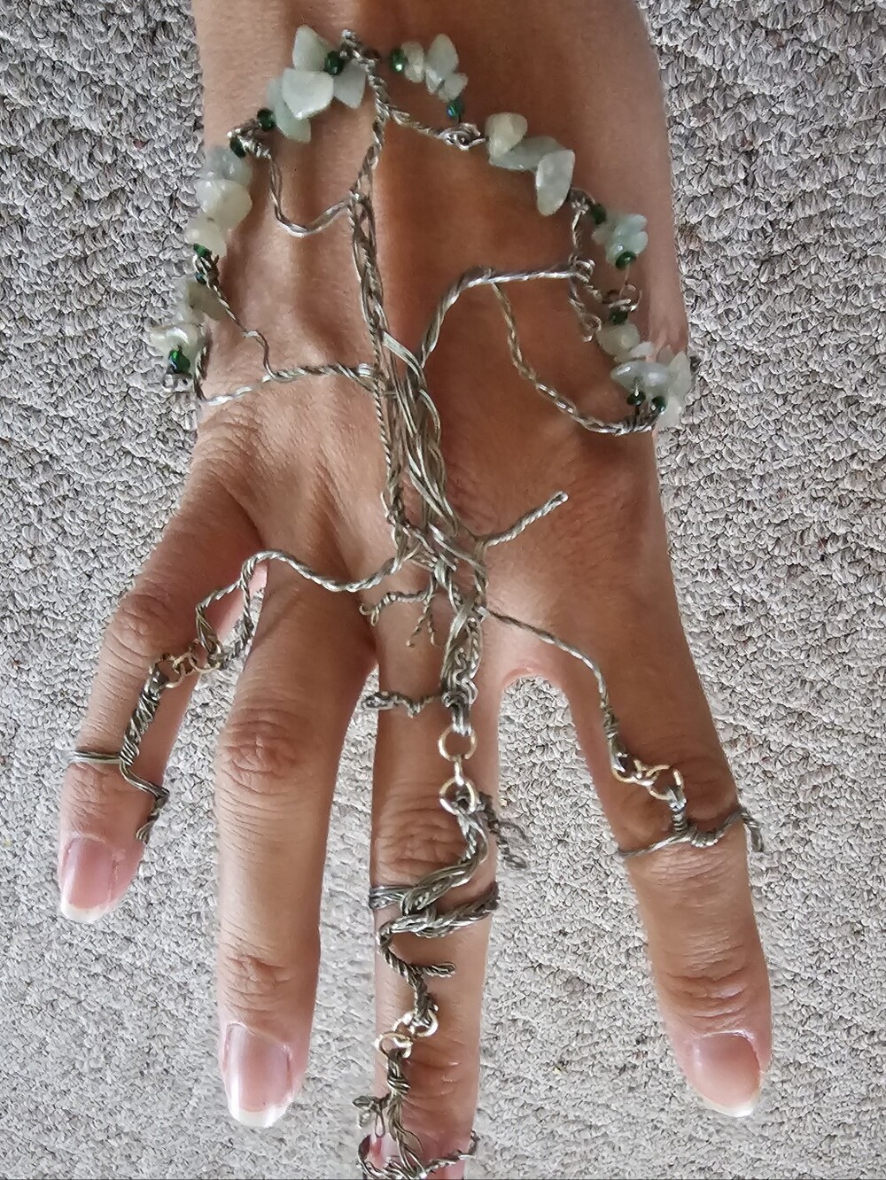 Handcrafted Tree Ring Bracelet